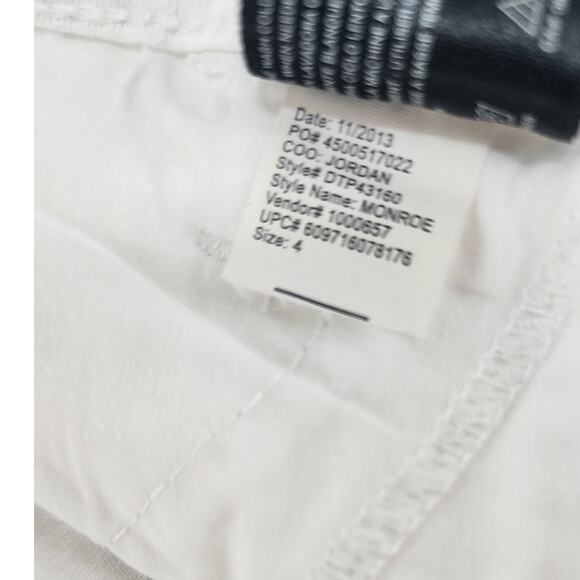 Gloria Venderbuilt White Denmin Vintage "Monroe" Bermuda Shorts Women's Size 4 - Picture 12 of 12